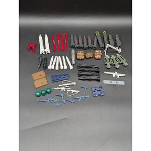 VTG 1980s G.I. GI Joe Lot ARAH Cobra 3.75 Misc PARTS  Lot Of (56) Pieces Photos